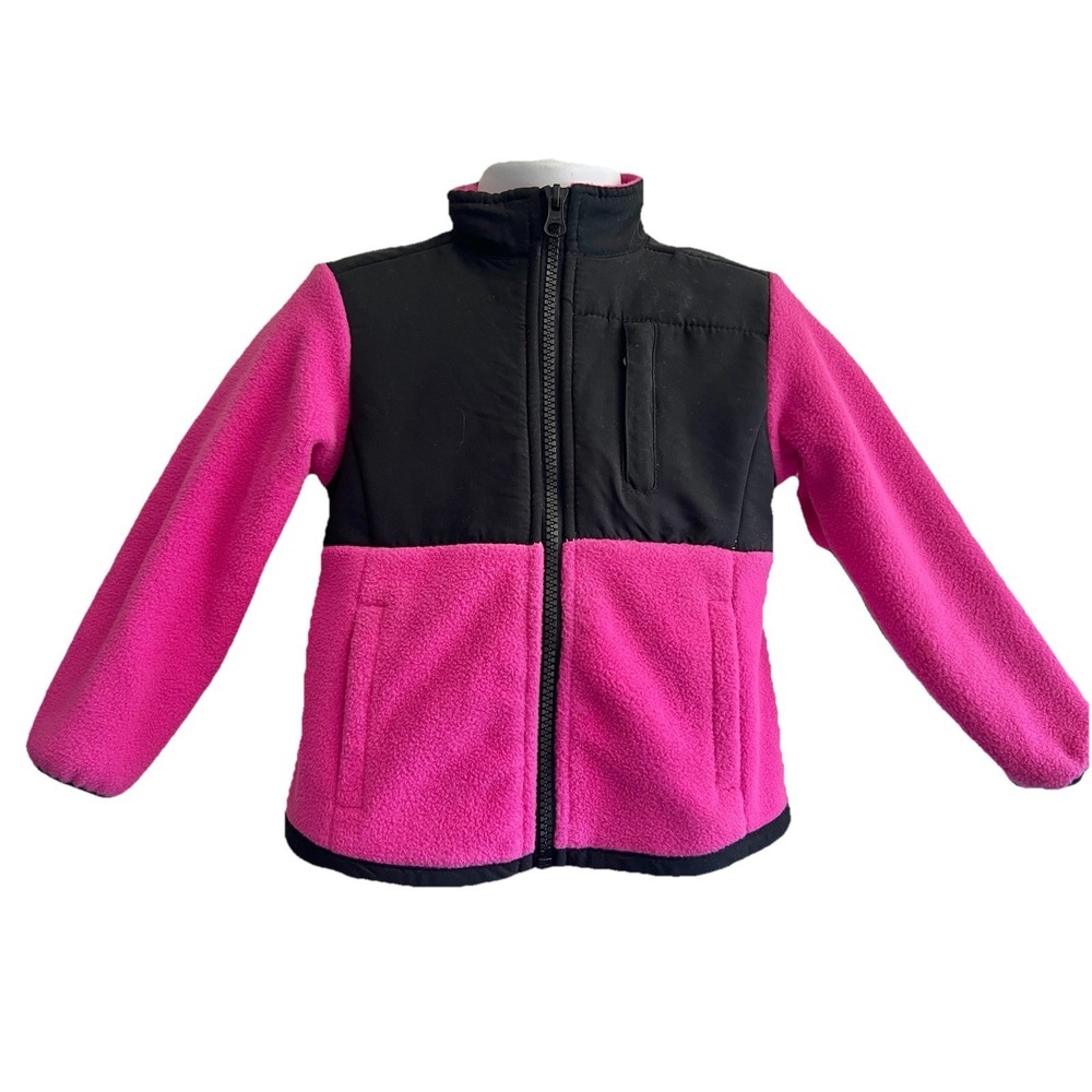 Faded Glory Jacket 24 Months Lightweight Coat Pink Zipper Baby Girl Clothing